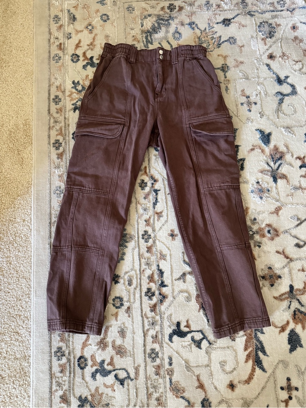 Pacsun Brown Utility Cargo Pants
